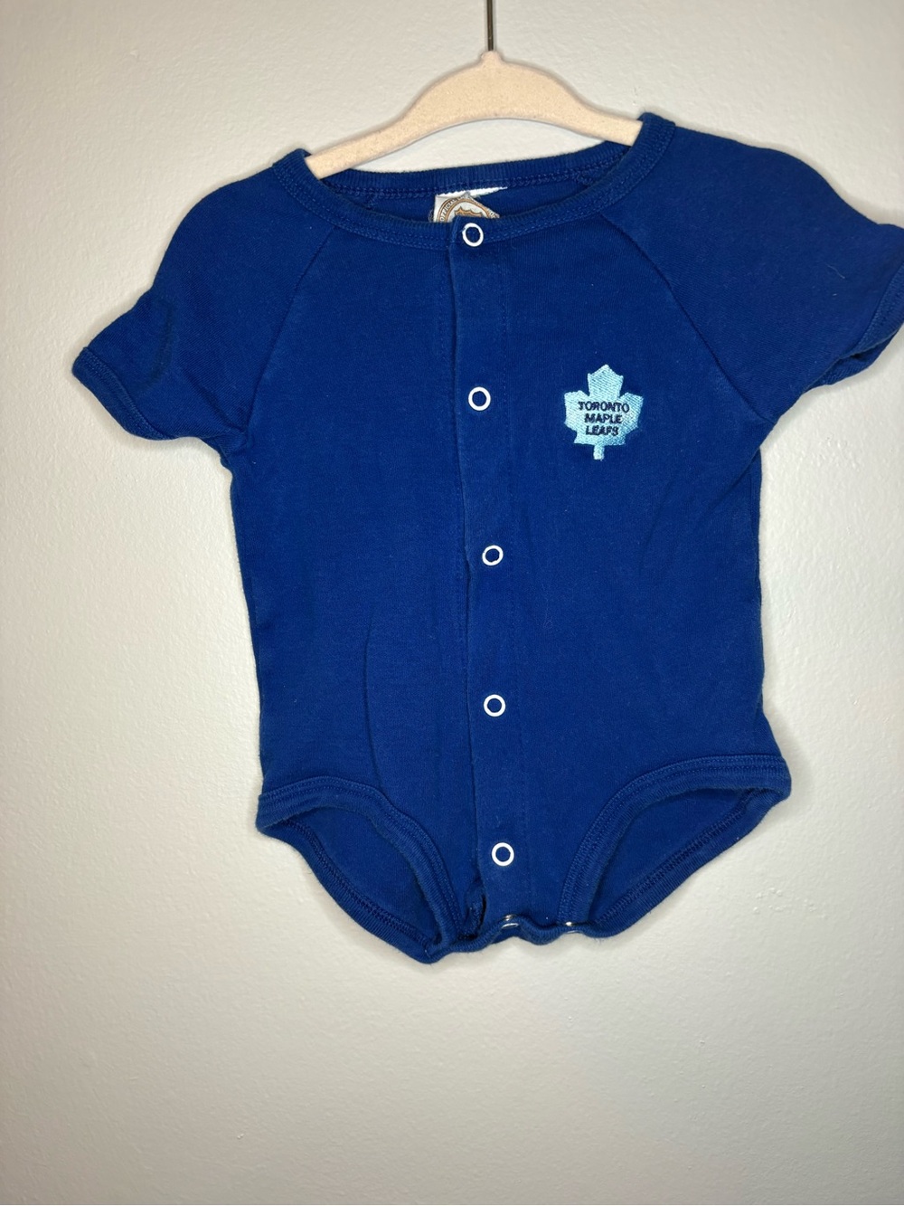 Vintage Toronto Maple Leafs Baby One-Piece Bodysuit